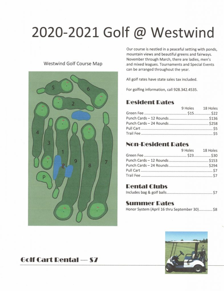 Westwind Golf Course Westwind RV & Golf Resort