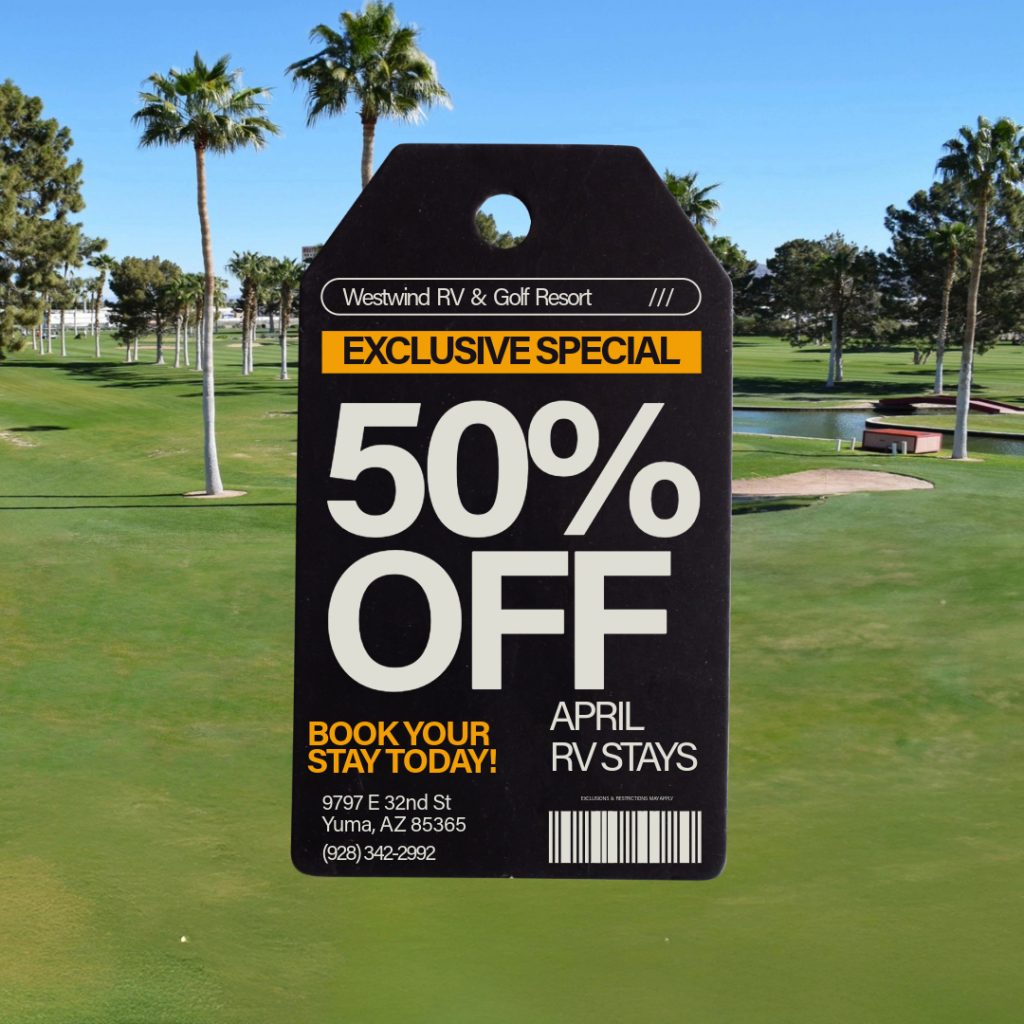 50% Off April Stays